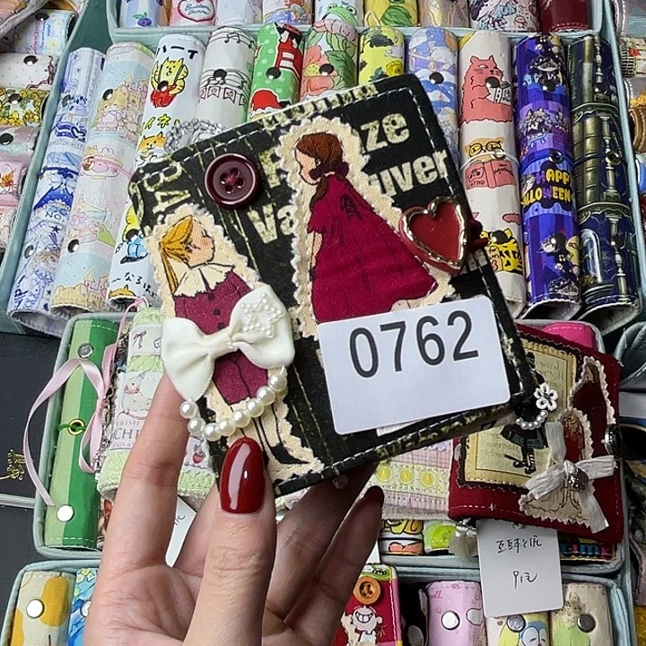 织绣豆豆本活页送纸0762