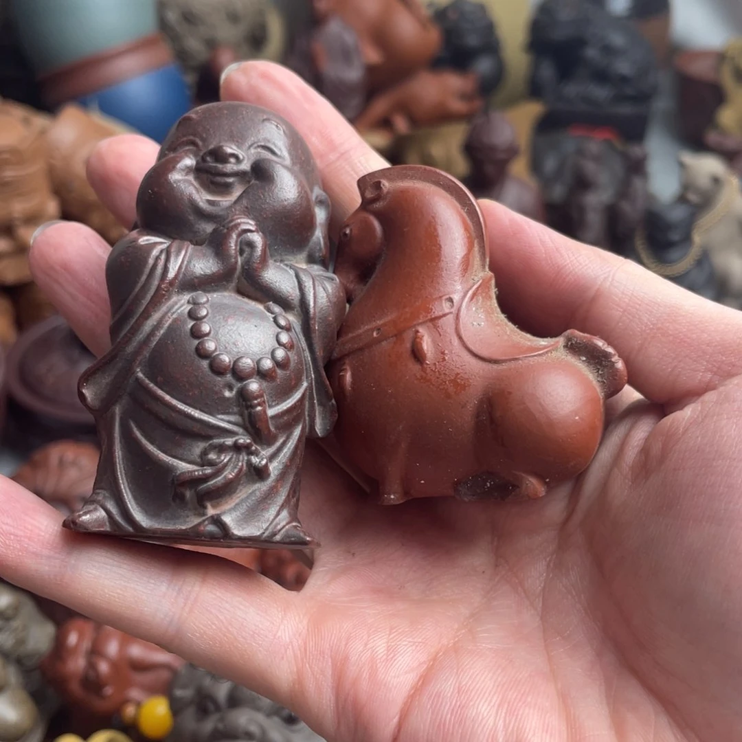 紫砂茶宠紫砂瑕疵