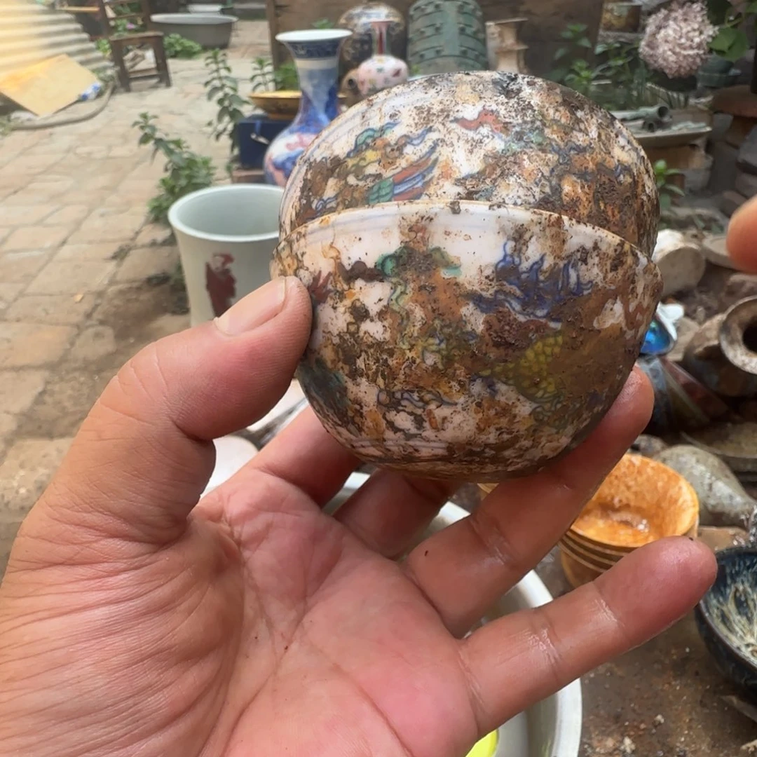 黄***道摆件瓷器工艺美术作品