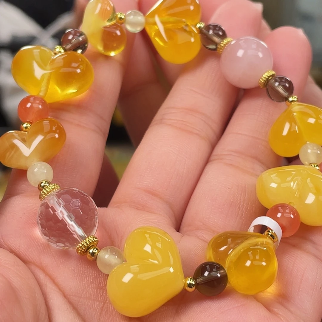 未镶嵌琥珀珠宝奇石多样性发其一h