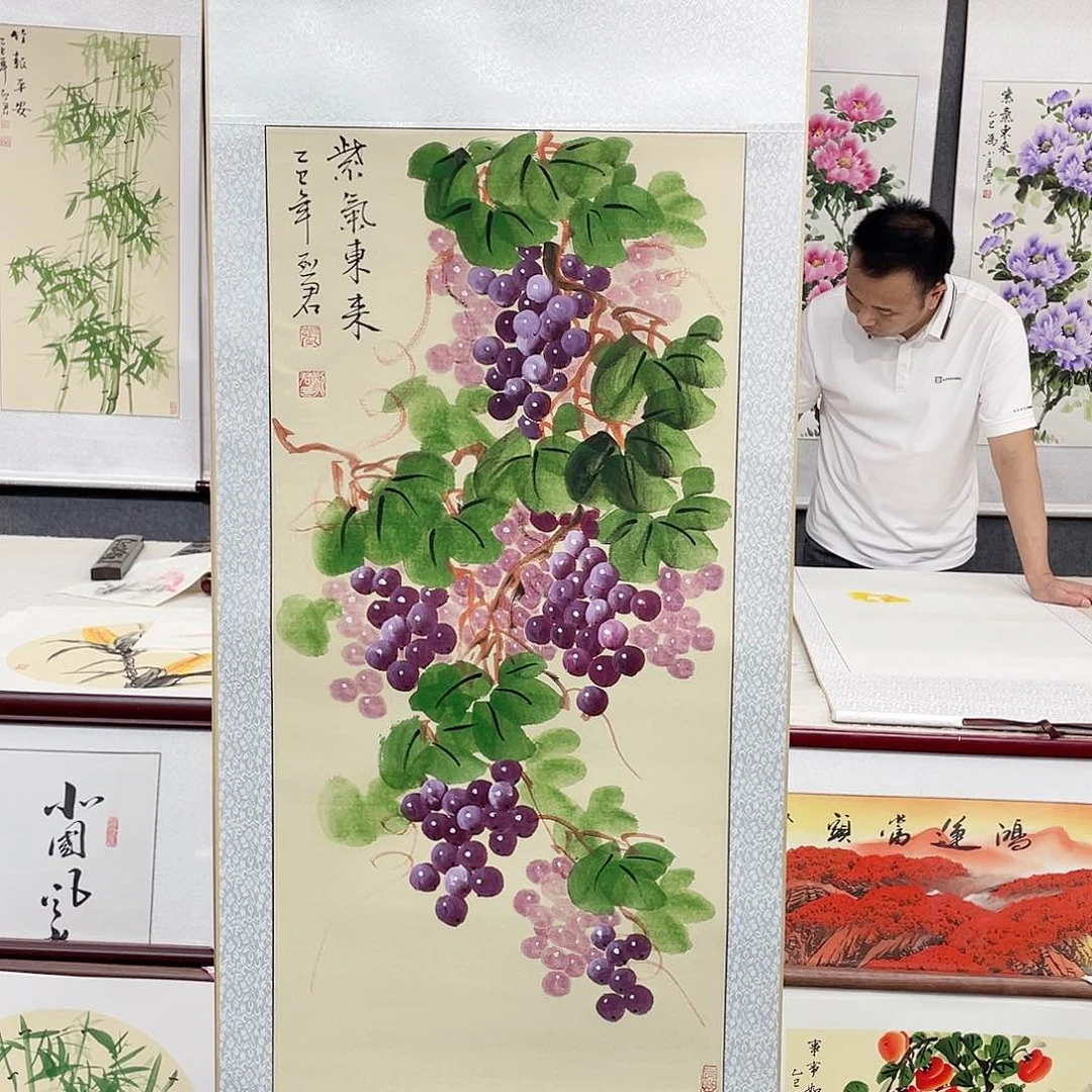国画手绘作品手绘作品