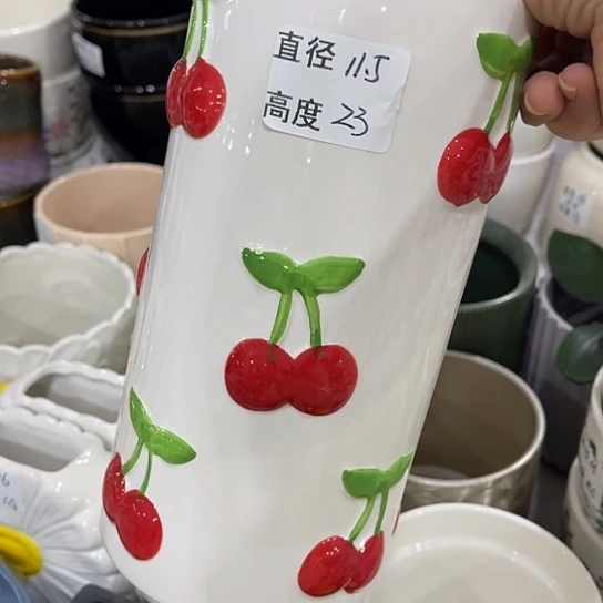多肉绿植陶瓷花盆9:9包邮，有孔