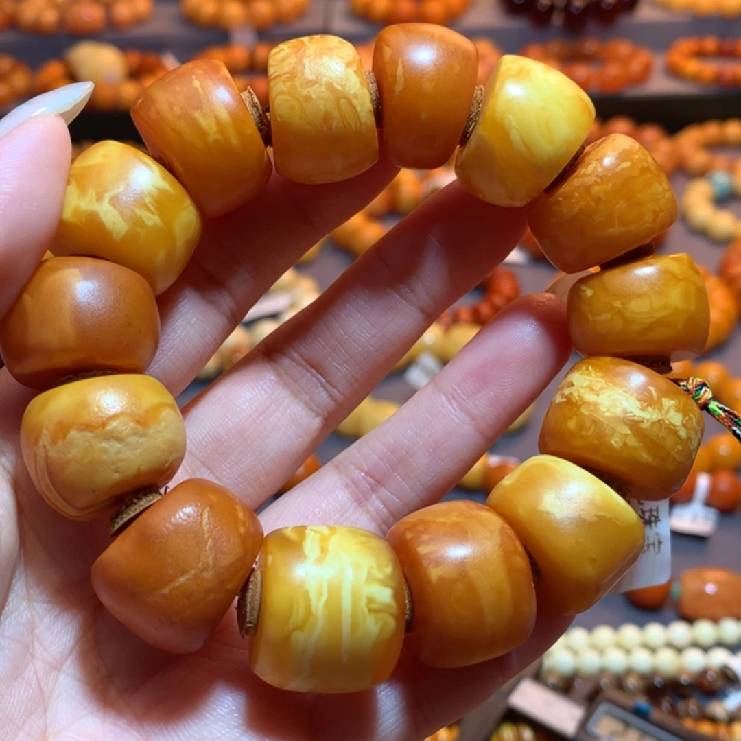 【闪购商品】手串蜜蜡未镶嵌蜜蜡手串