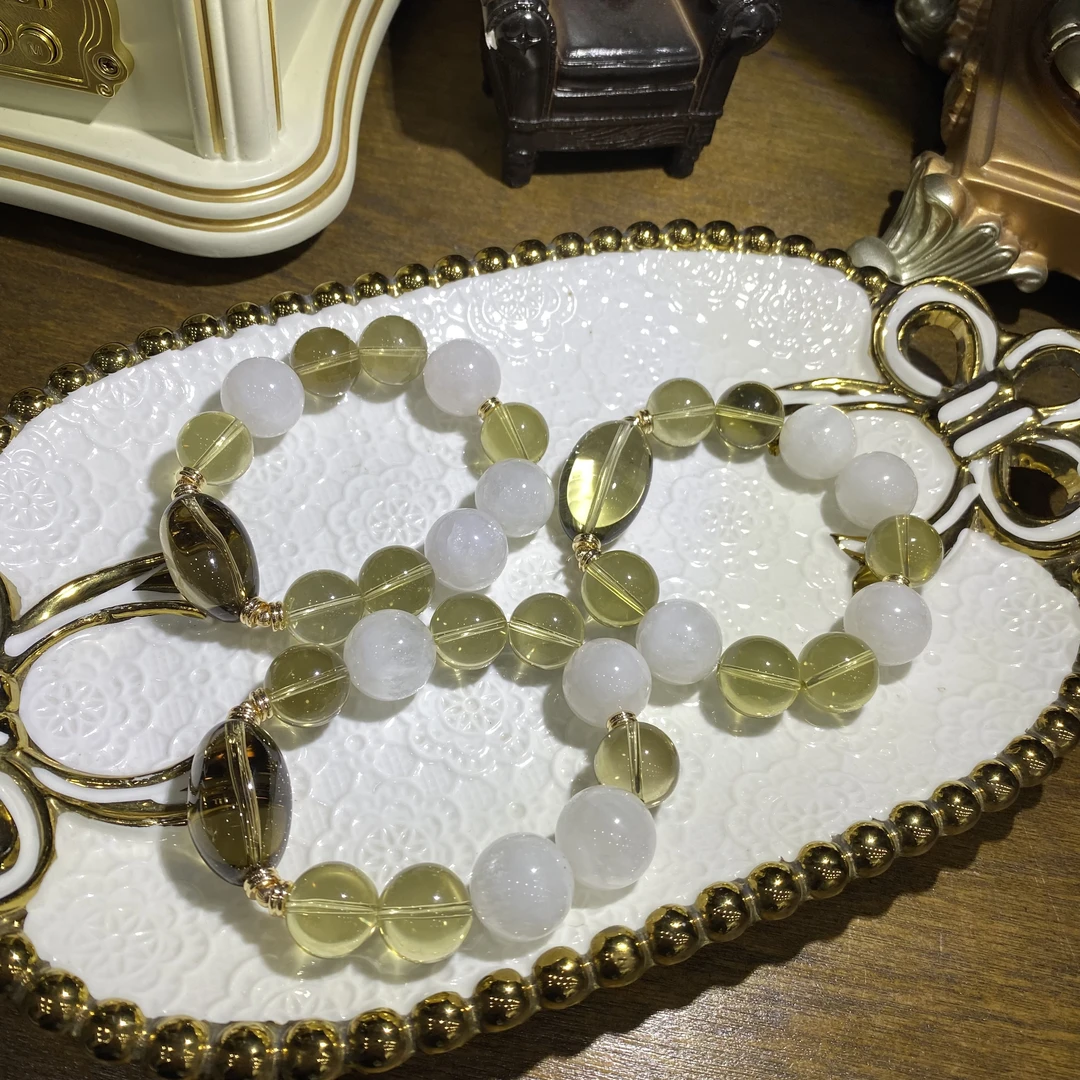 D802-天然水晶多宝手串设计款单圈--多样性发其一