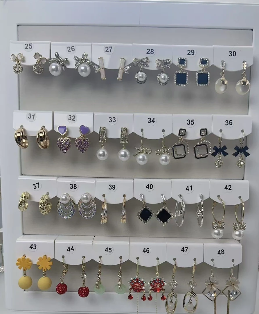 合金耳饰 合金耳饰闪电购925气质轻奢百搭