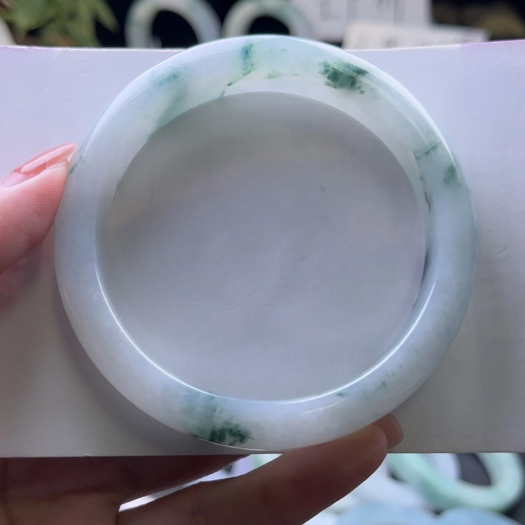 小***好未镶嵌天然缅甸A货翡翠定制翡翠