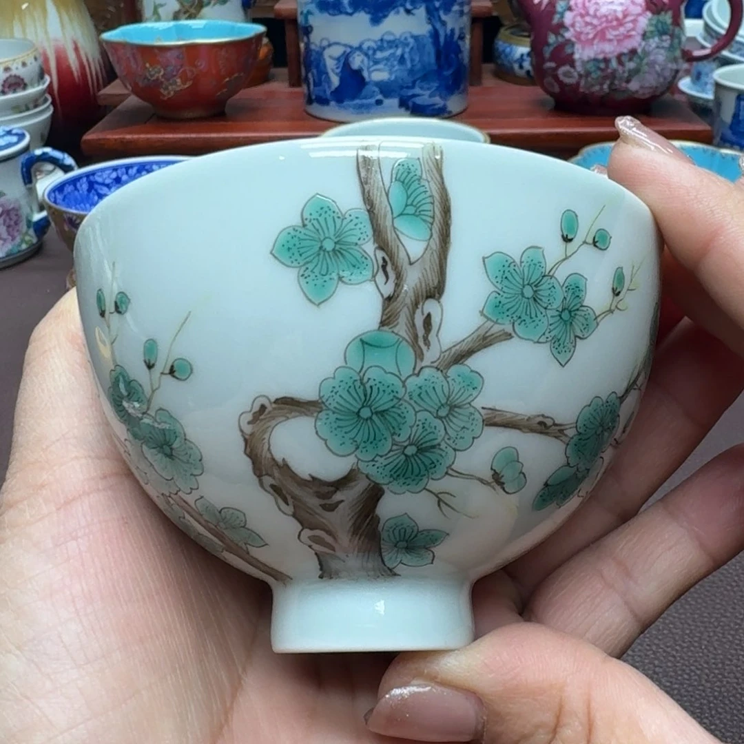 瓷片景德镇仿古手工制作精品展示