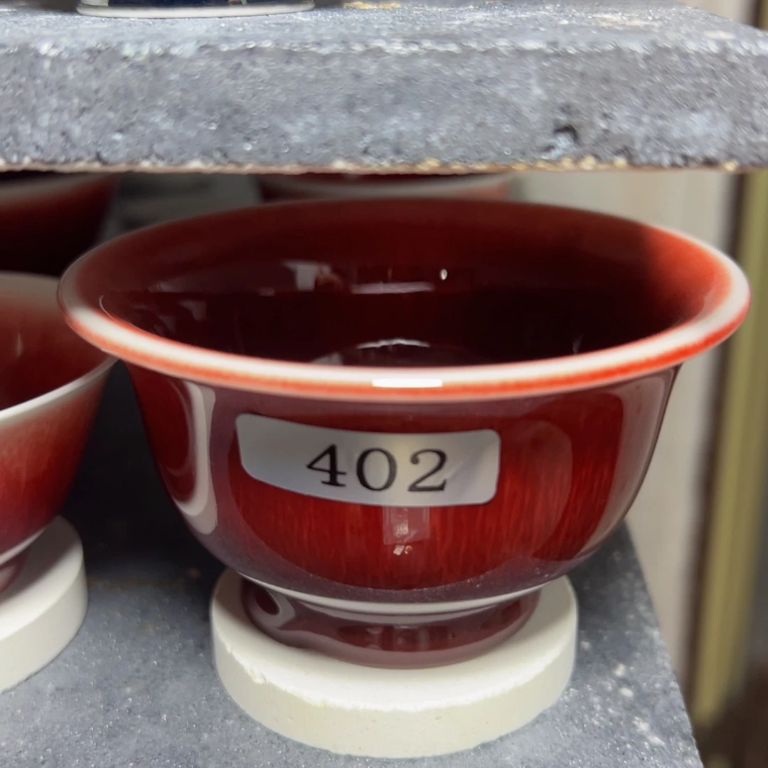 陶景德镇陶瓷郎红微瑕