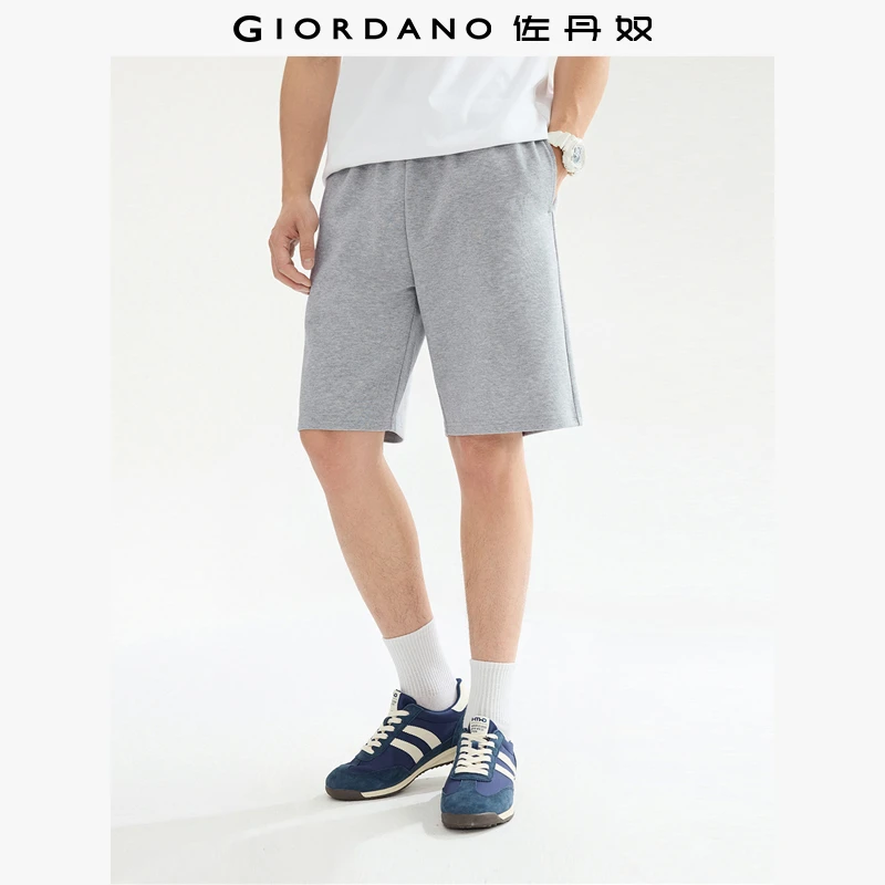 佐丹奴短裤男装抽绳松紧腰舒适卫裤夏季透气休闲短裤 13105808