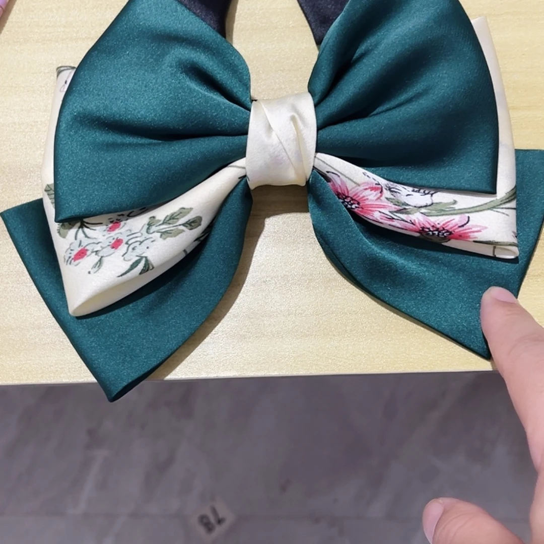 布艺铁合金蝴蝶结发夹