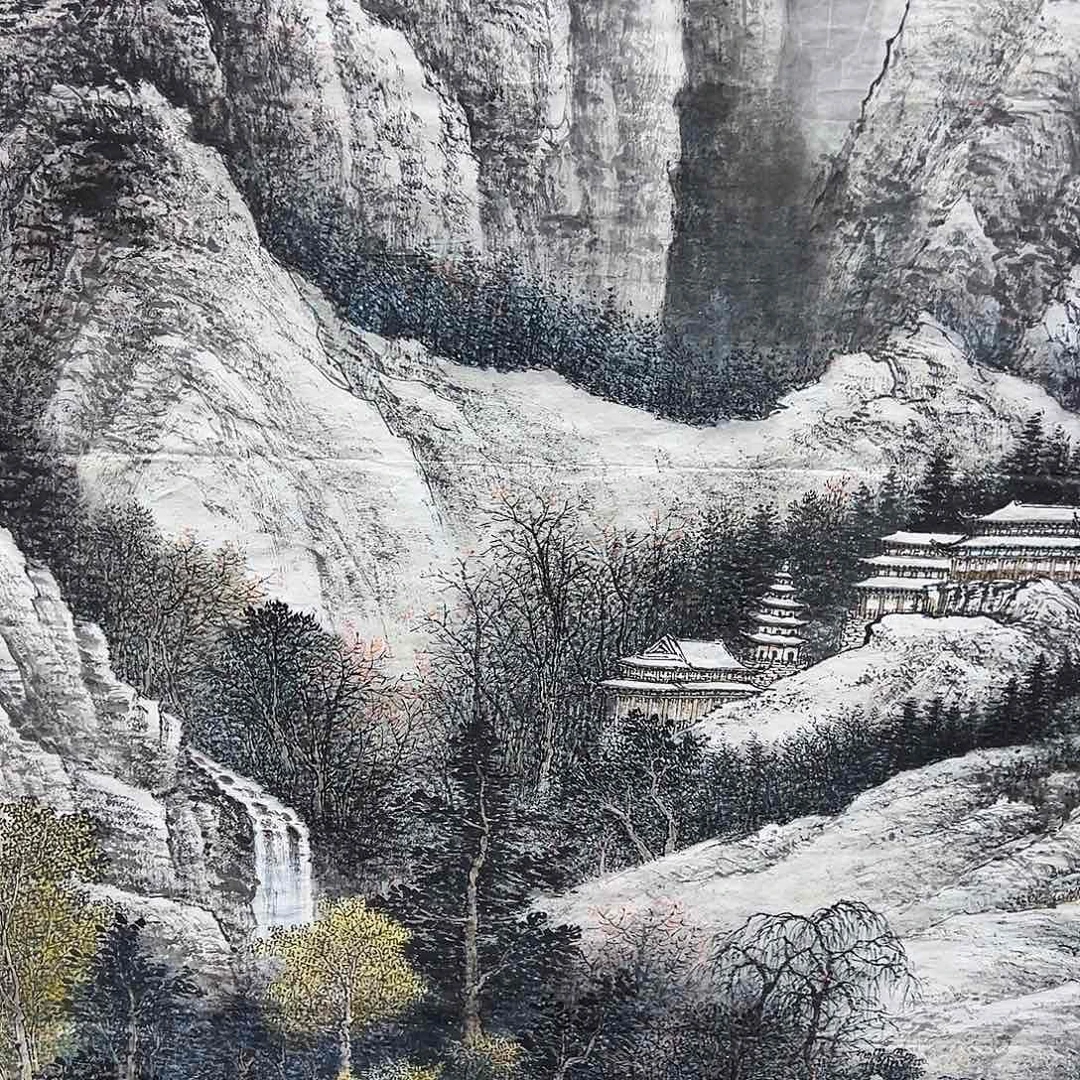国画事事顺心天天开心哦