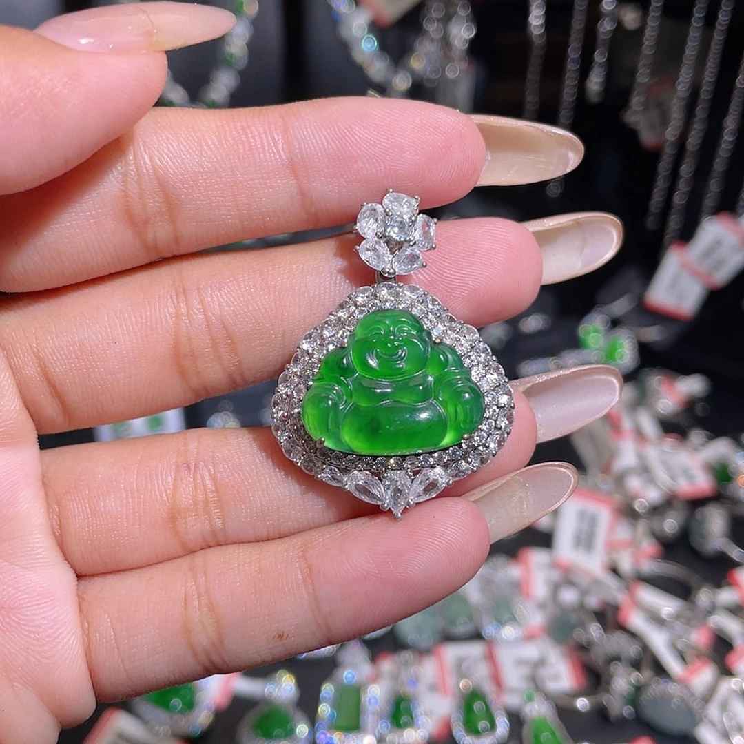 吊坠(不含链)未镶嵌翡翠