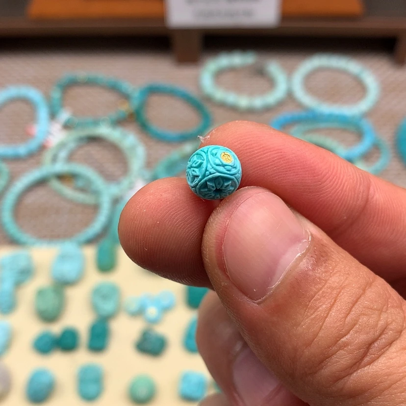 【闪购商品】绿松石未镶嵌颈饰8