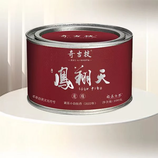 奇古枝福鼎白茶小白牡丹2022凤翔天龙珠罐装