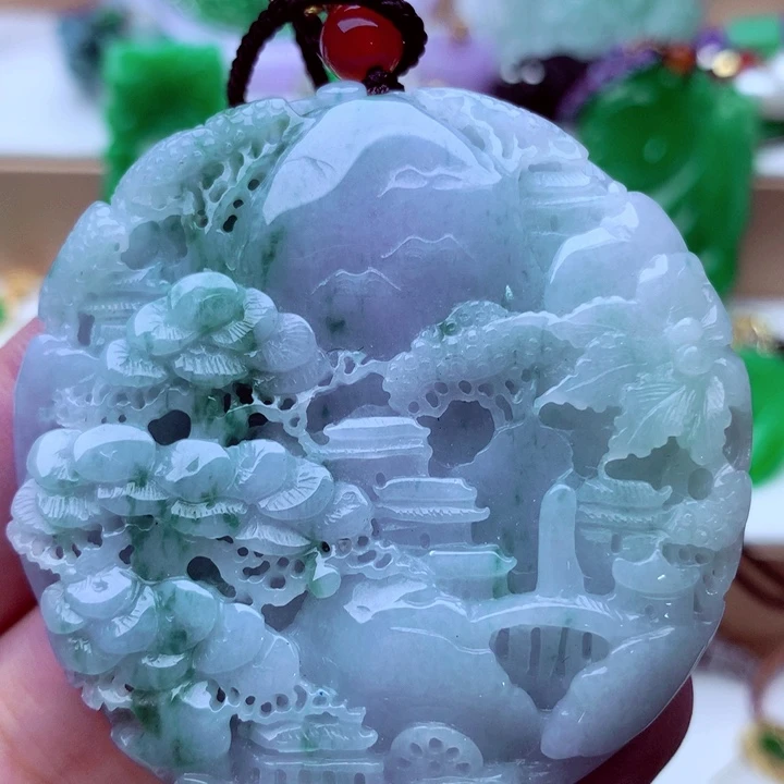 吊坠(不含链)未镶嵌翡翠