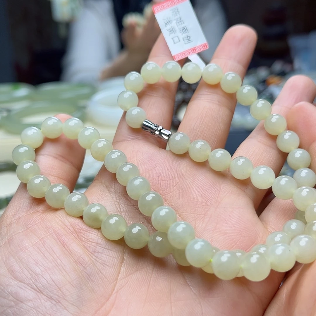 和田玉手链未镶嵌