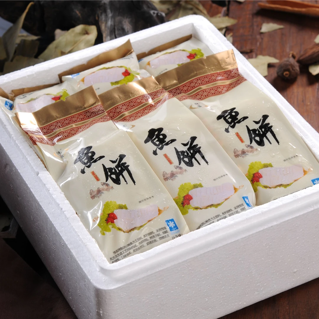 馋喜【新人福利】温州特产传统手工鮸鱼鱼饼速食低脂拍一发六