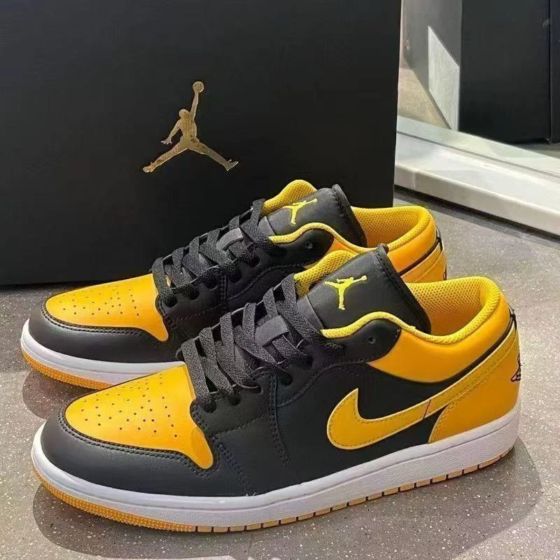 NIke联名TIFICY2025纯原乔一AJ1大黄蜂板鞋aj1低帮男女同款情侣潮