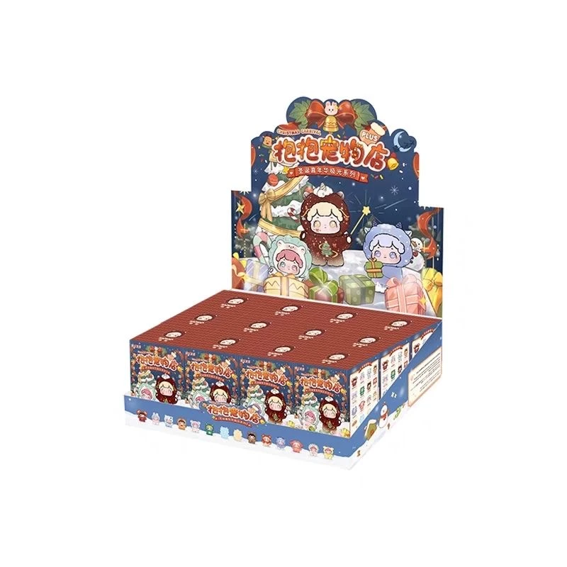 潮玩波普抱抱宠物店圣诞嘉年华花环/极光系列潮玩盲盒