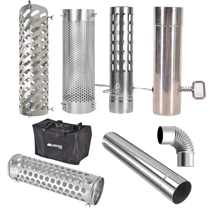 pyronest柴火炉配件烟不锈钢囱弯头帐篷防烫网户外露营防火星烟管