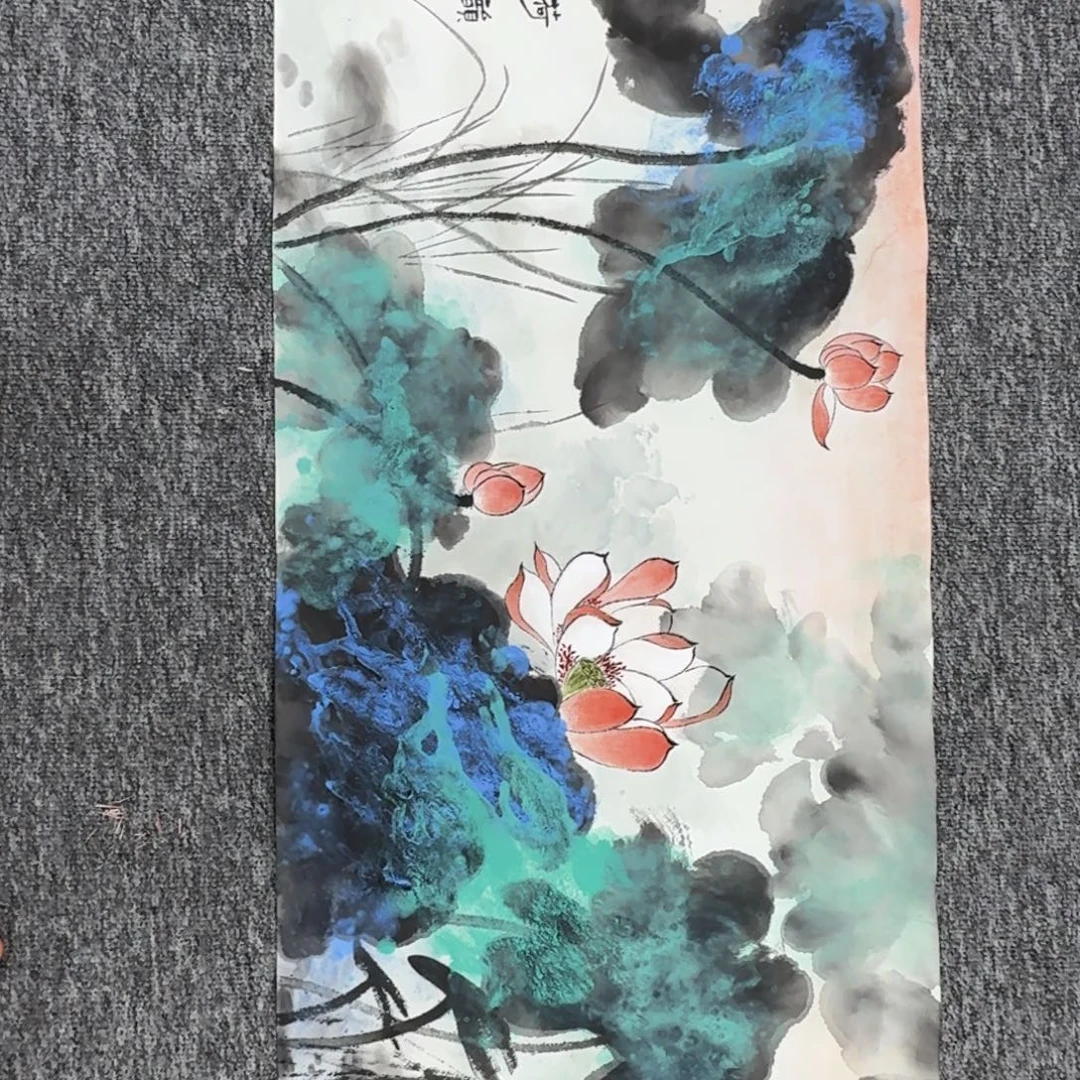 国画三尺国画牡丹