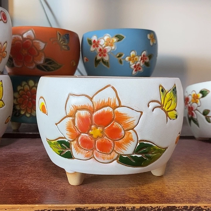 外13内11.5高10左右，纯手工制作，一单包邮