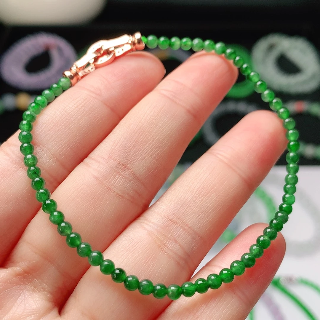 翡翠未镶嵌手链翡翠