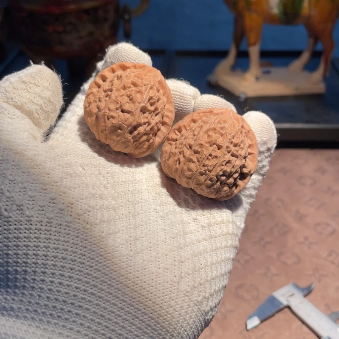 把件文玩核桃南瓜墩