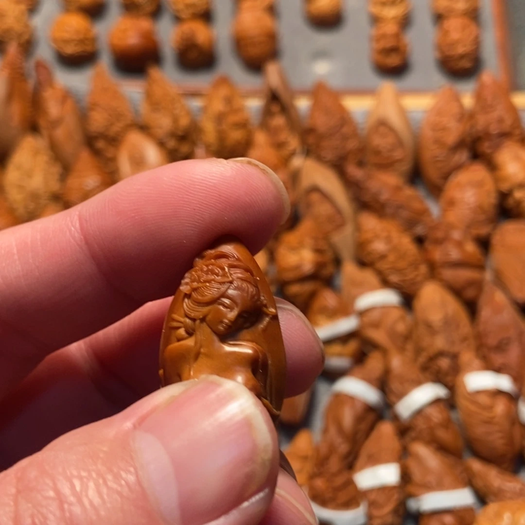 手串/手链橄榄核西施美女