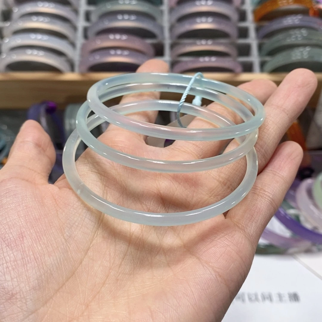 玛瑙/玉髓手镯未镶嵌58549/58