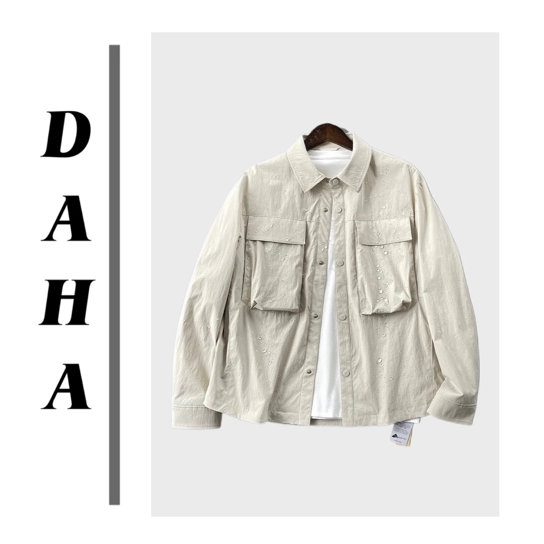 Lp家高密度三防尼龙衬衫式工装夹克外套-1221