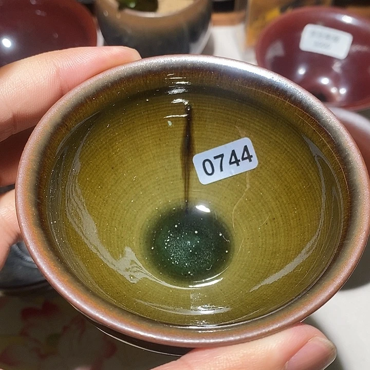 茶盏建阳建盏，龙窑柴烧