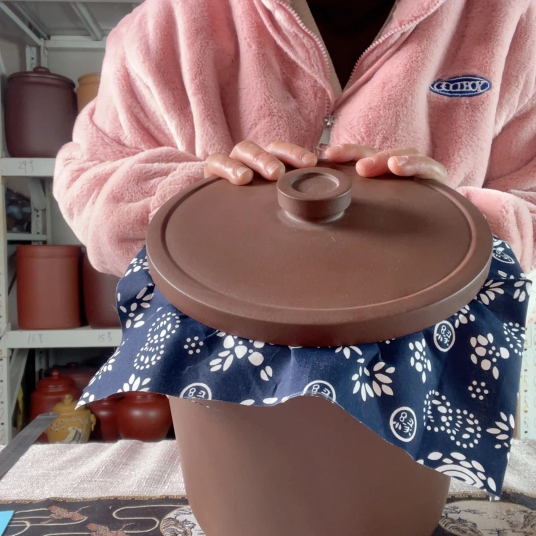 紫砂茶叶罐今天晚上