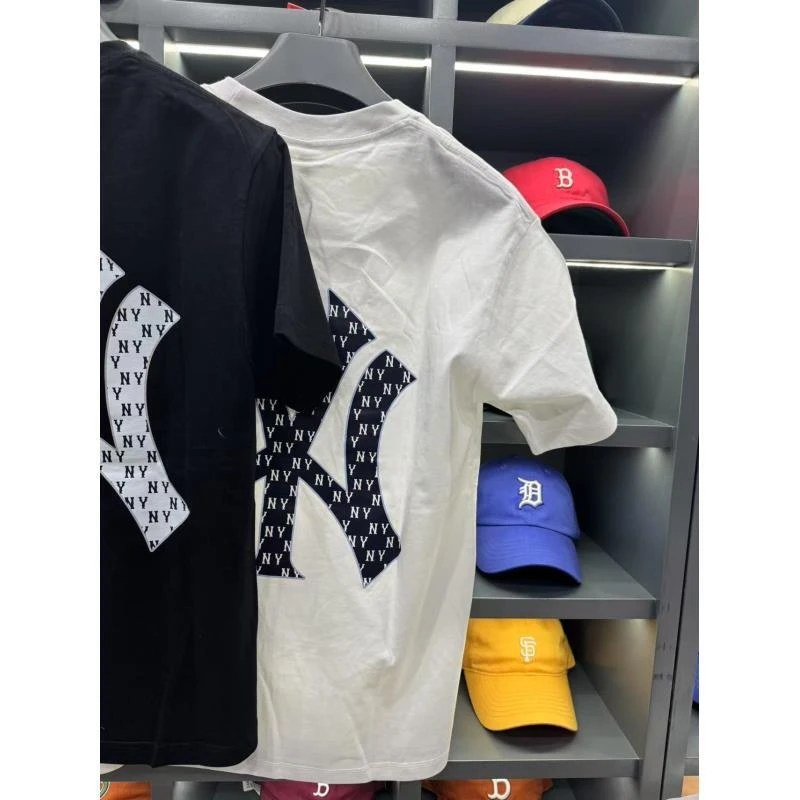 CLNKEL联名款老花圆领T恤男女同款简约百搭 115