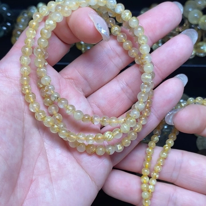 未镶嵌手链水晶天然发晶