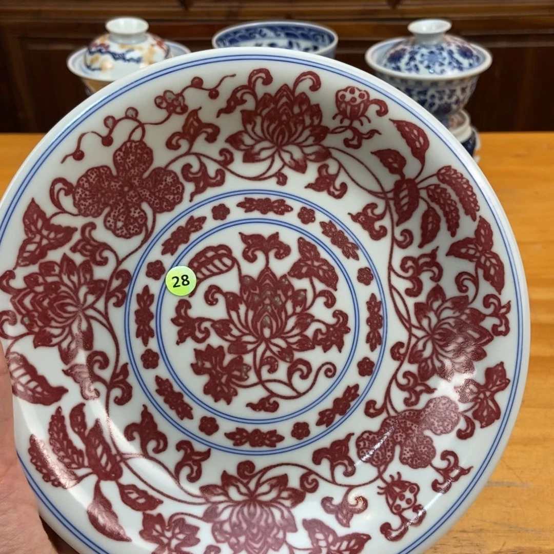 手绘现代茶具非古董