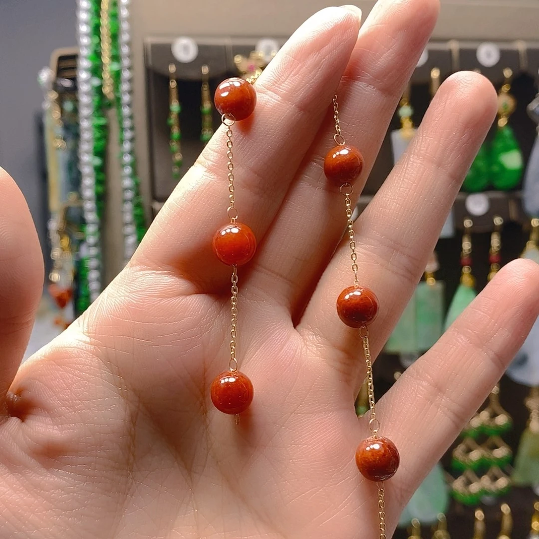 未镶嵌翡翠耳饰翡翠