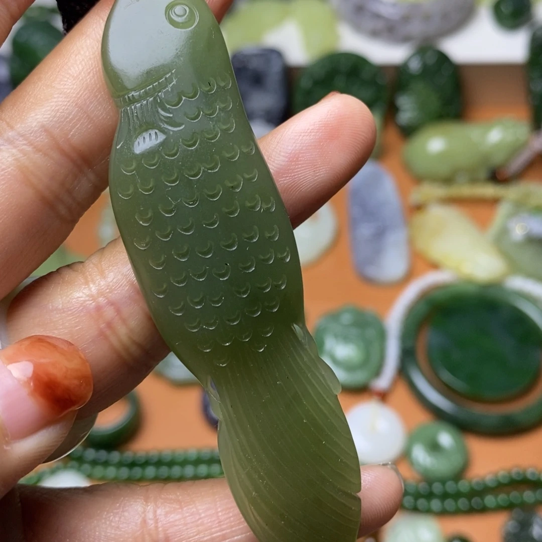 和田玉银S925镶嵌戒指