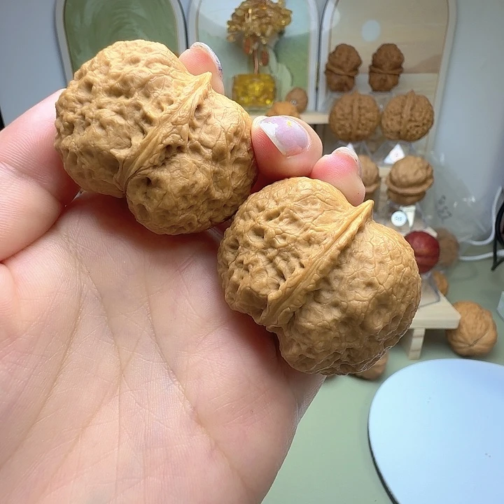 文玩核桃把件16号车好事花生