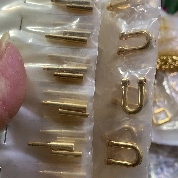 无纺布驴家铜肩带连接扣10个