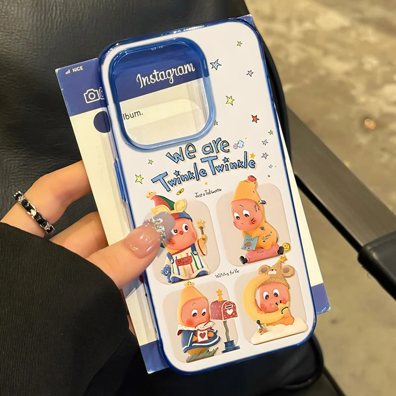 信箱星星人适用iPhone16苹果17/14_15PROMAX软胶13手机壳12防摔11