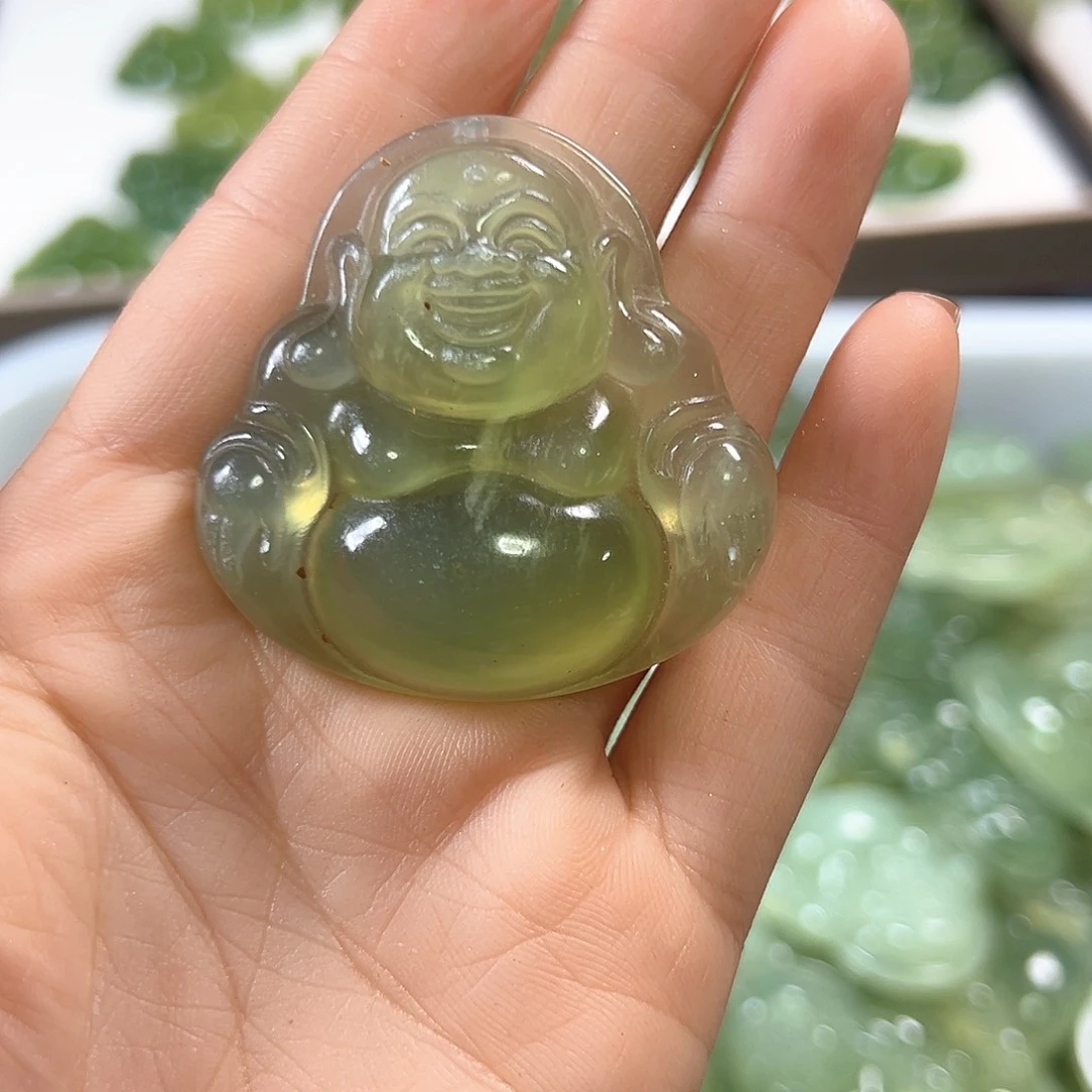 *****蛇纹石玉未镶嵌颈饰