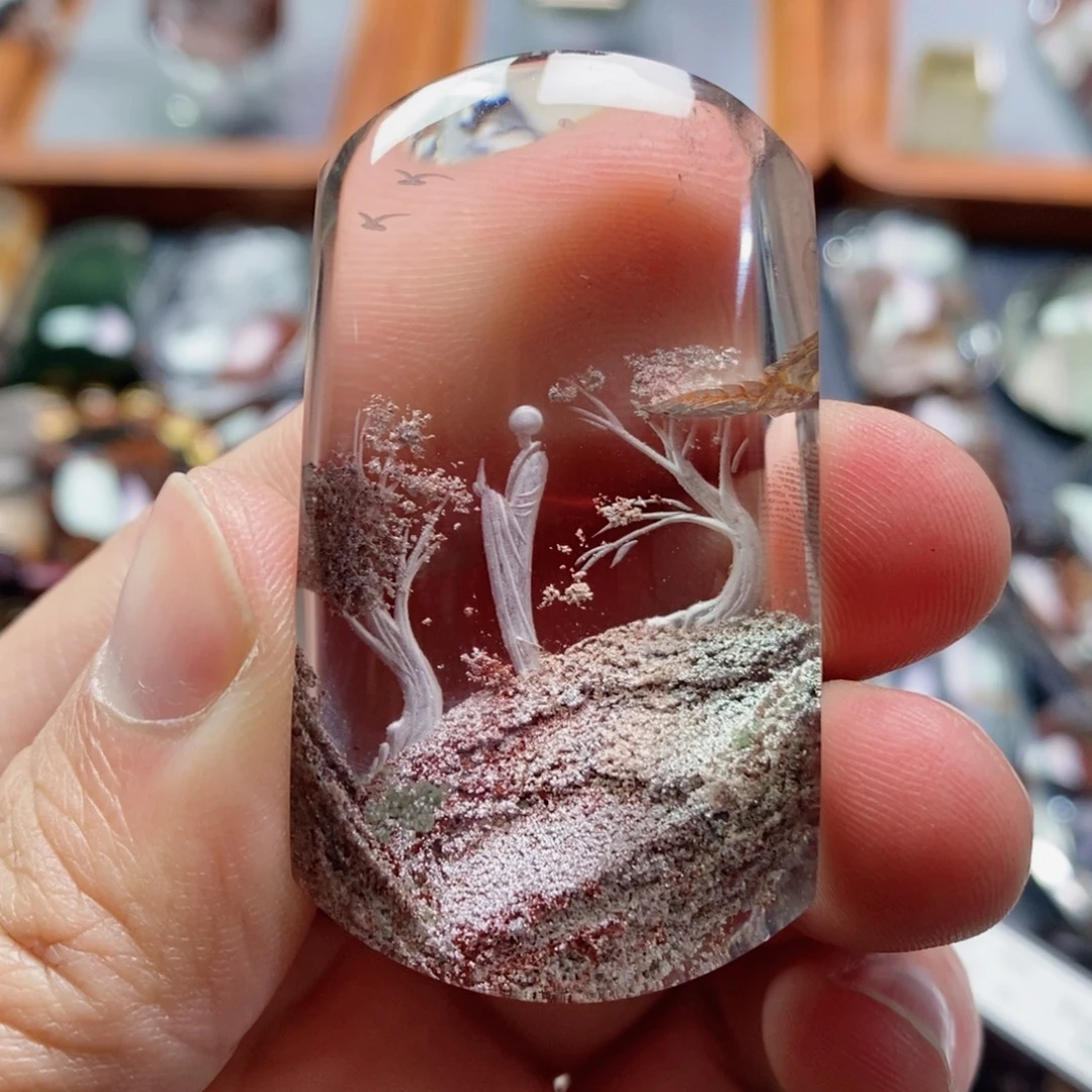 未镶嵌水晶吊坠(不含链)