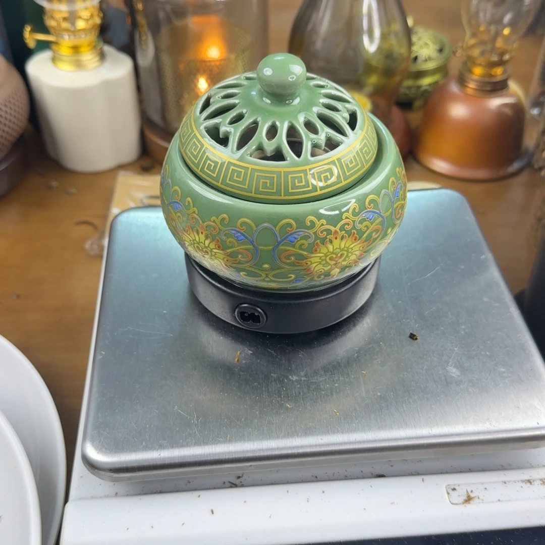 用***2香料绿棋一个电薰炉