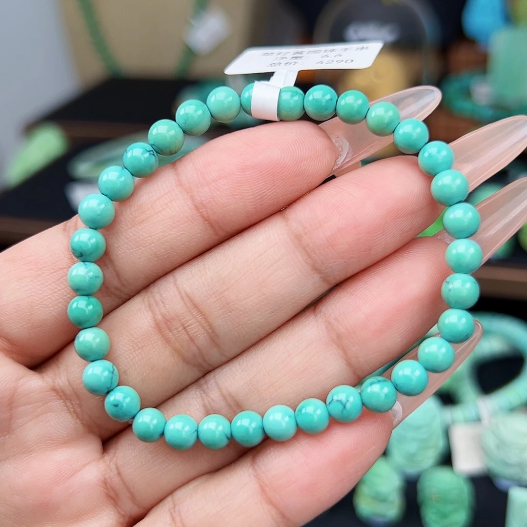 绿松石未镶嵌绿松石主播璐璐