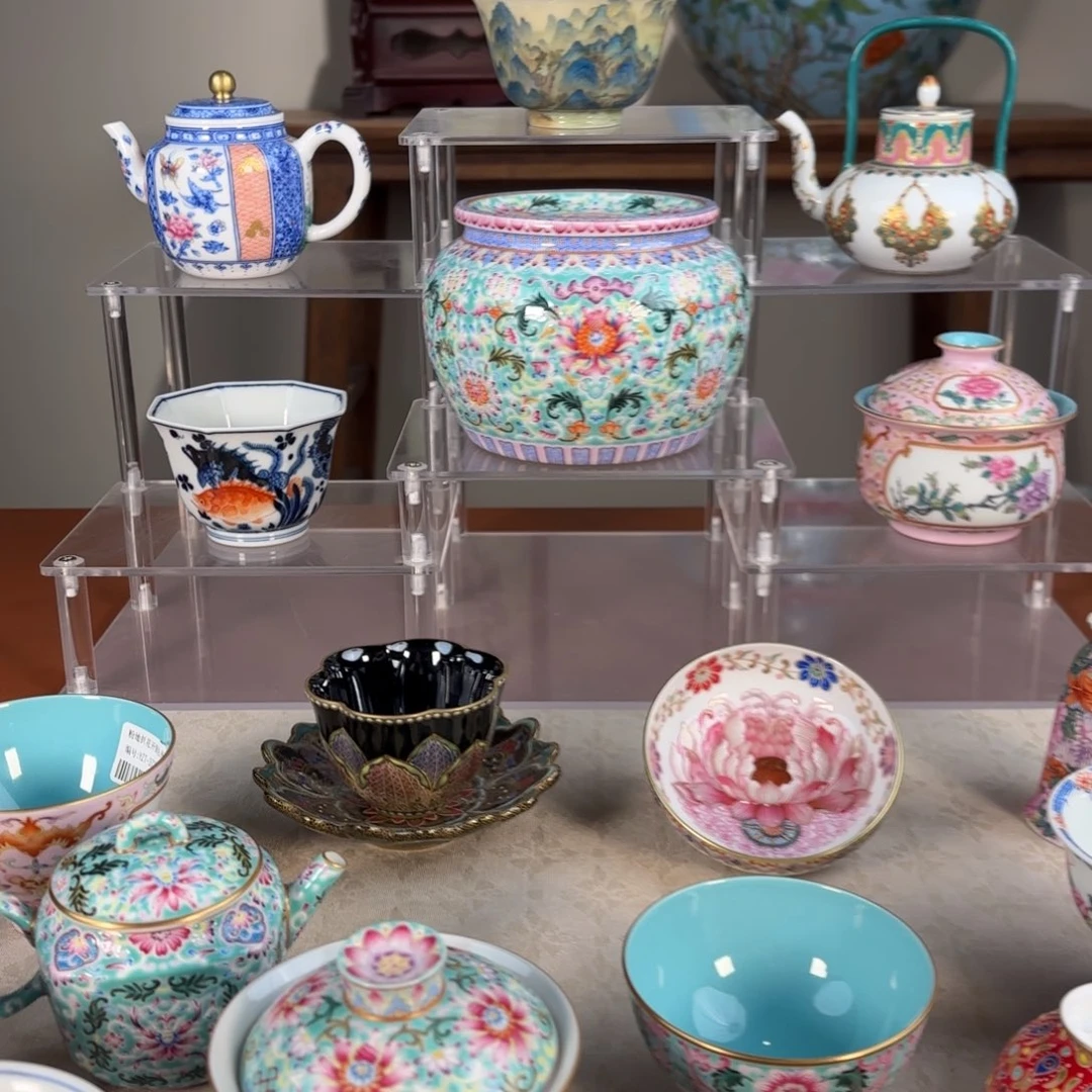 用***4纯手工手绘 高端茶器