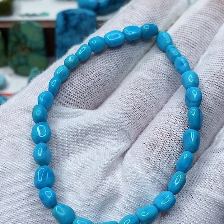 绿松石未镶嵌天然原矿 地大质检