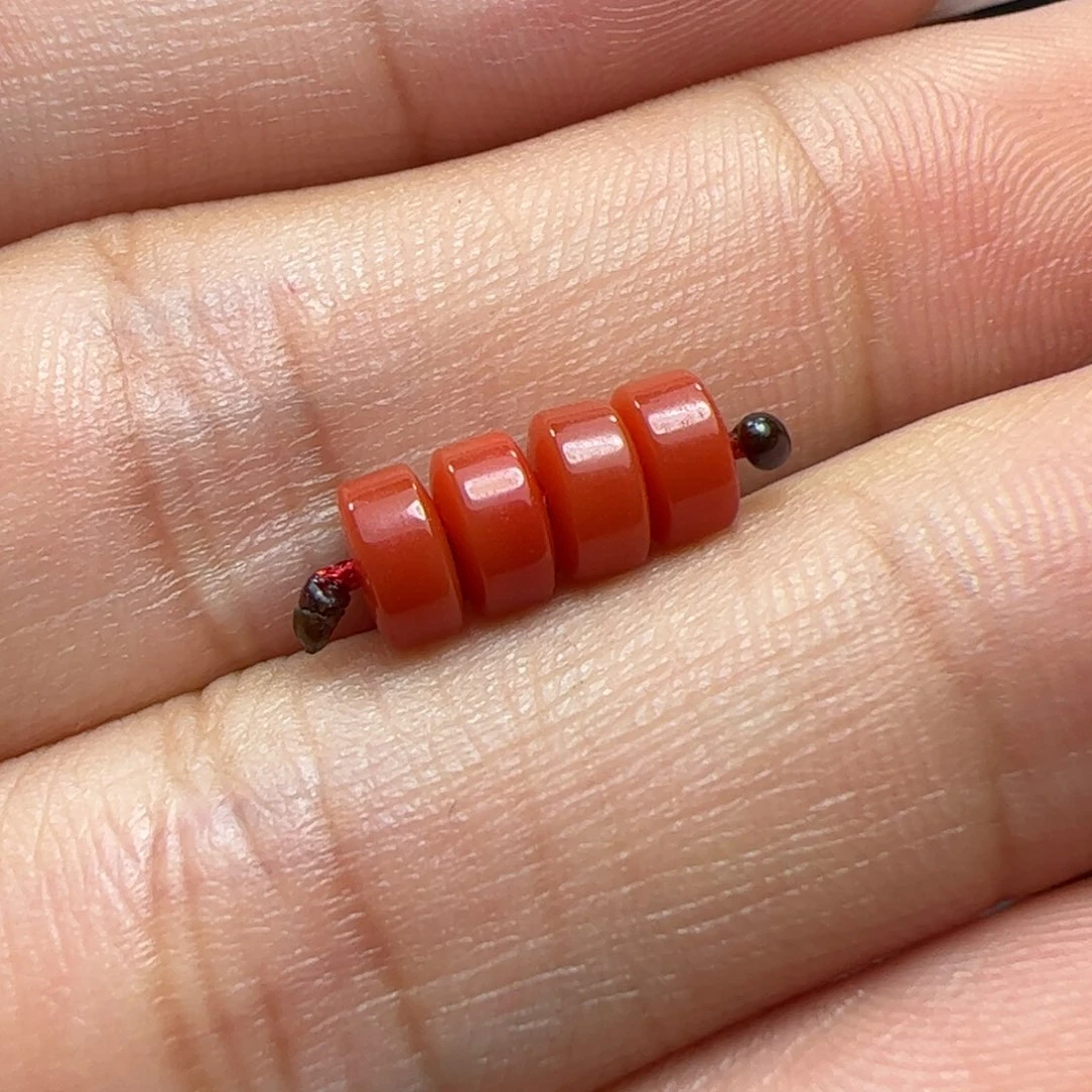 未镶嵌隔片南红玛瑙