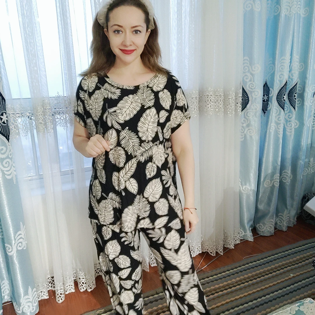 舒适时尚女睡衣套装居家服