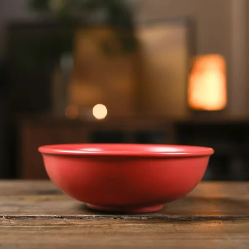 【静姐小院】山楂红手作碗形壶承（W0603）